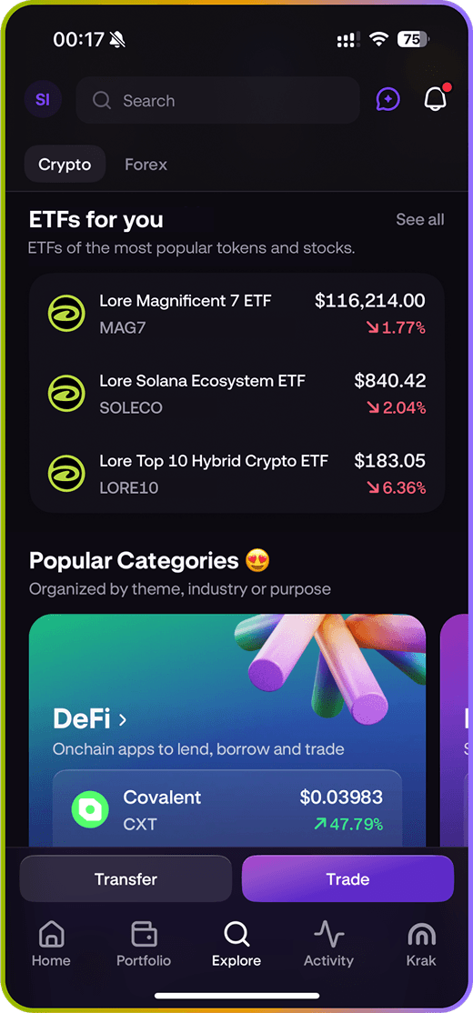 Lore Mobile App